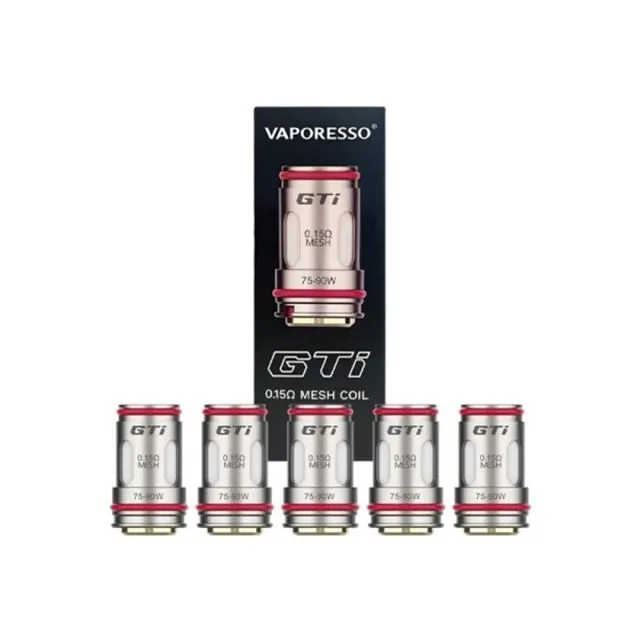 GTI Mesh 0.15 ohm Coils (x5) - Vaporesso