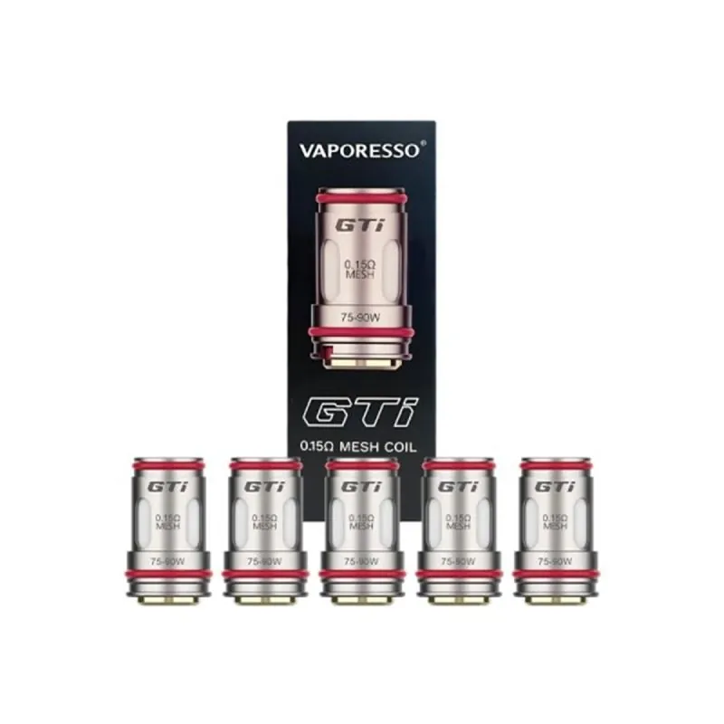 GTI Mesh 0.15 ohm Coils (x5) - Vaporesso