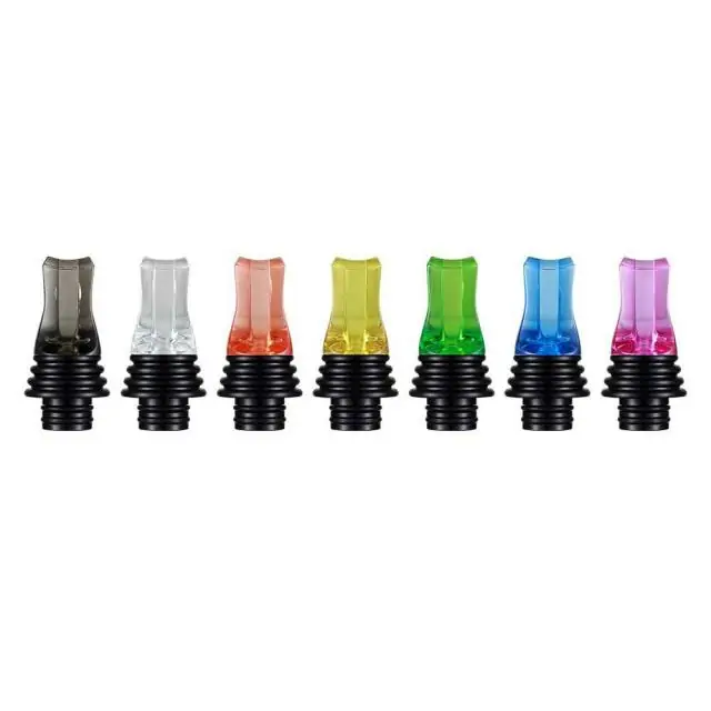 Drip Tip 510 Plastic + SS Flat