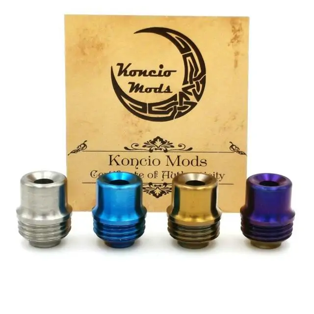 BB Titanium Drip Tip - Koncio Mods