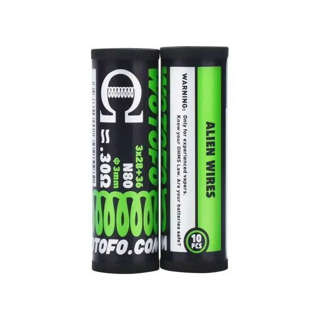 Alien Coils Ni80 (x10) - Wotofo