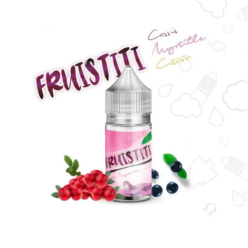 Concentrate Cassis-myrtille-citron - Fruistiti