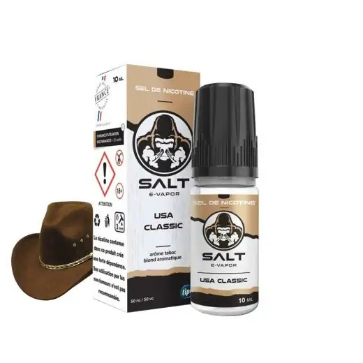 USA Classic 10ml - Salt E-Vapor
