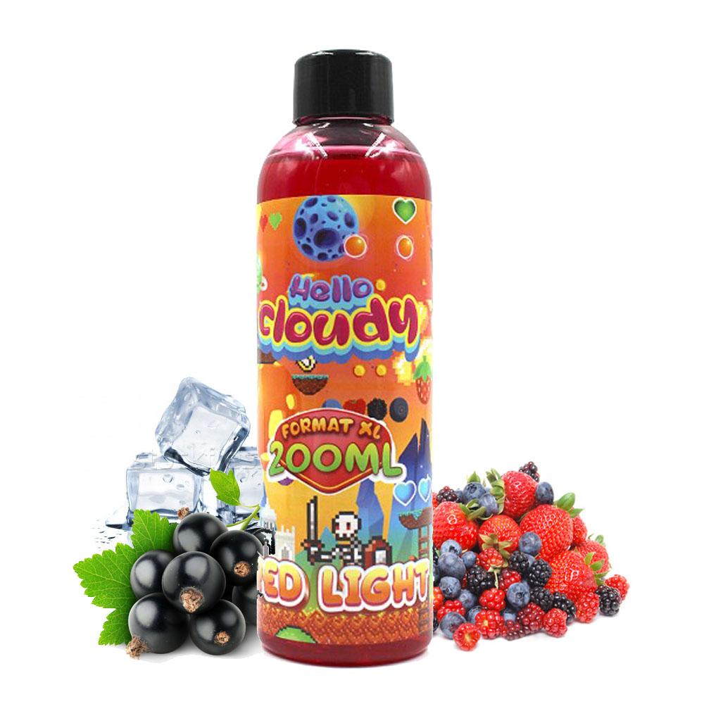 E-Liquid Red Light 200ml - Hello Cloudy | Steam and Vape