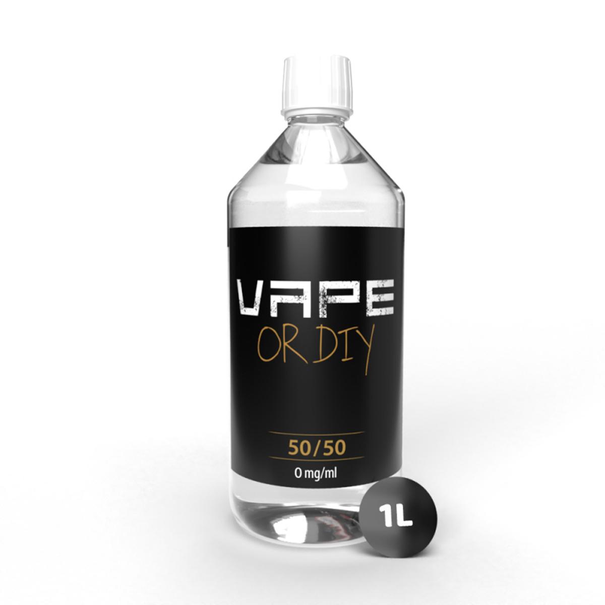 Base 50/50 1L - Vape or DIY - Neutral Mixing E-Liquide