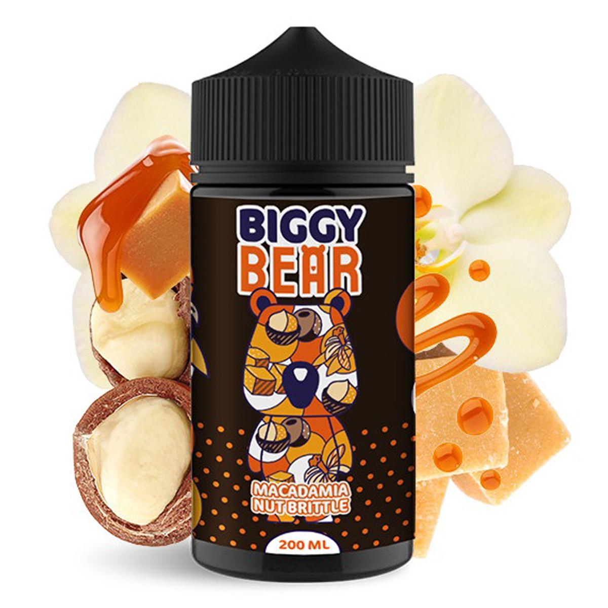 E-Liquid Macadamia Nut Brittle 200ml - Biggy Bear | Steam and Vape