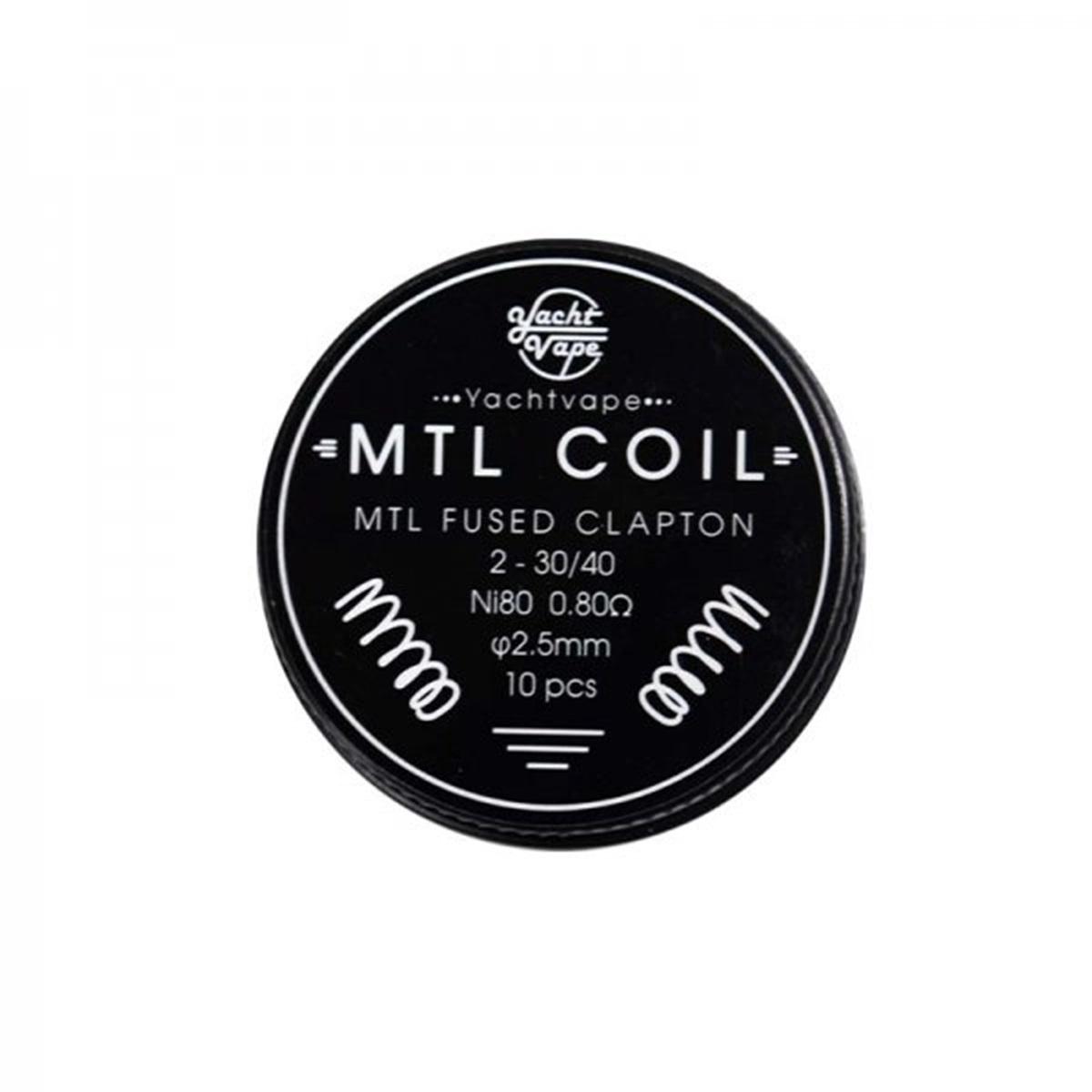 MTL Fused Clapton Ni80 (x10) - Yachtvape