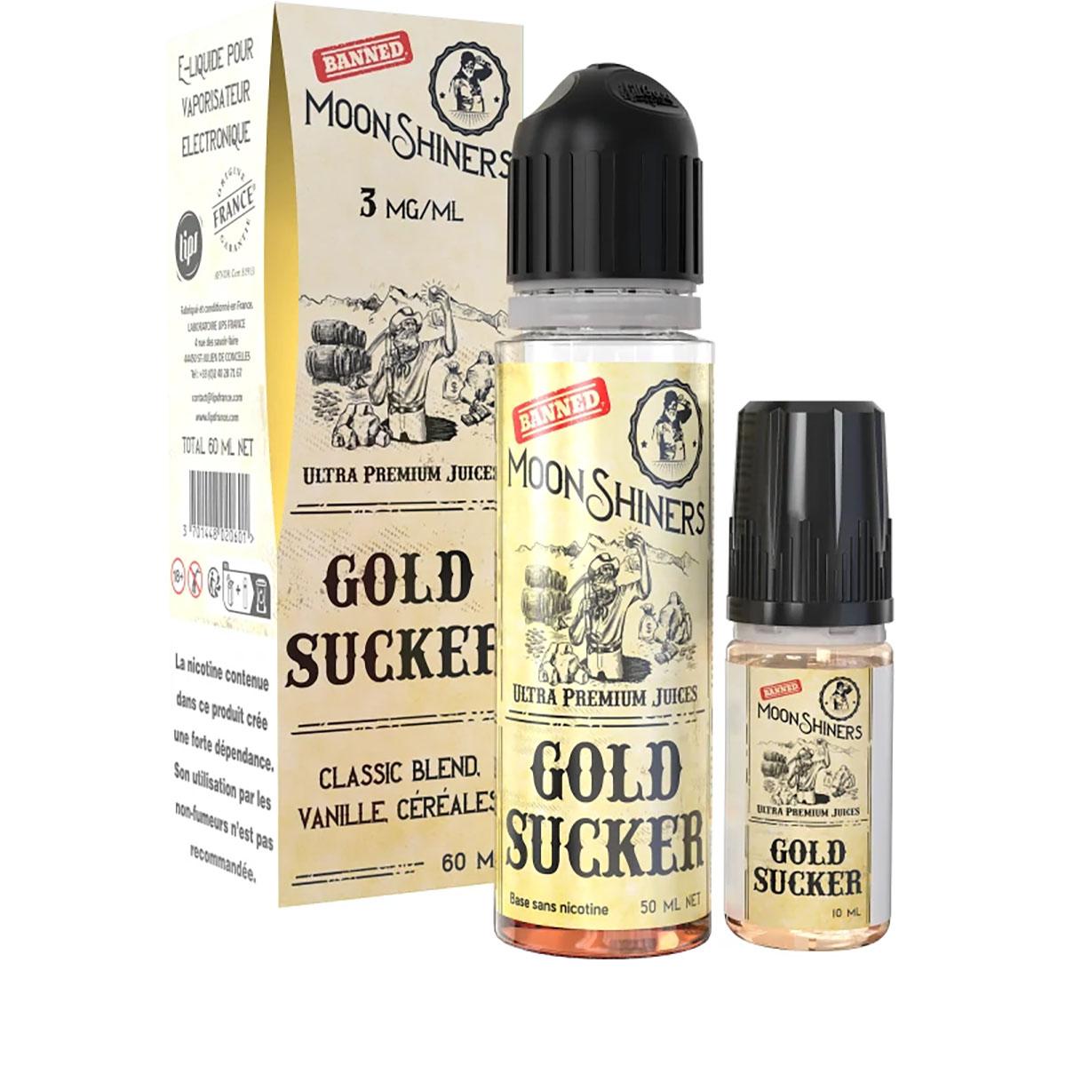 E-Liquid Gold Sucker 60ml - Moonshiners