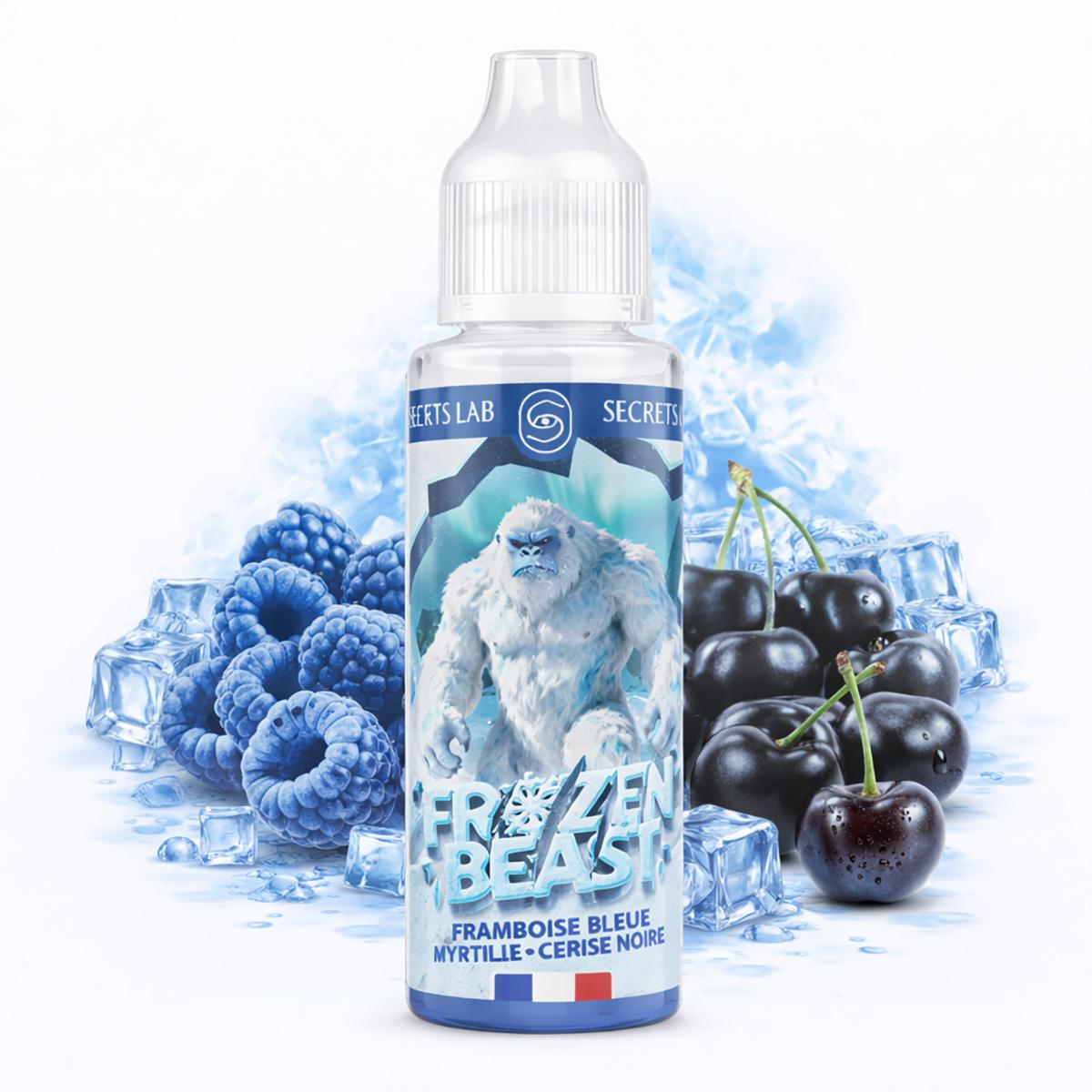 E-Liquide Framboise Bleue Myrtille Cerise Noire 50ml